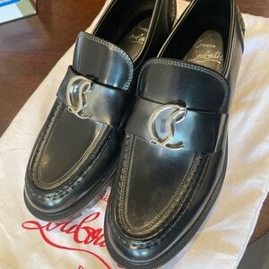 Christian Louboutin loafers lug sole